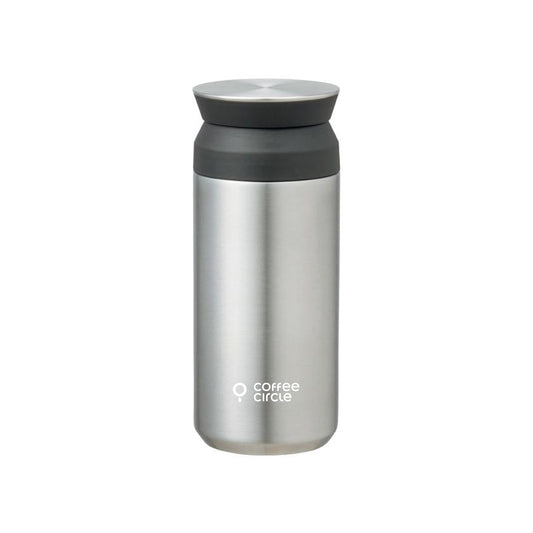 Coffee Circle Travel Tumbler Edelstahl Thermobecher mit Vakuumisolierung und Coffee Circle Logo