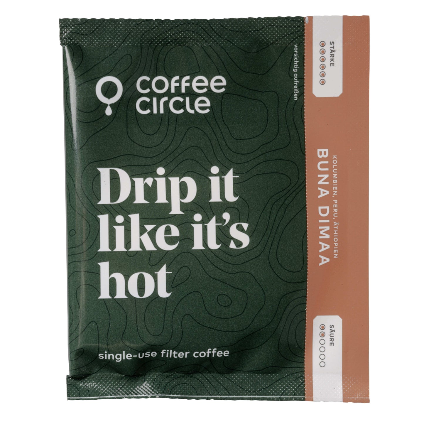 Drip Bags von Coffee Circle für schnellen, leckeren Kaffee ohne Schnickschnack – perfekt für unterwegs.