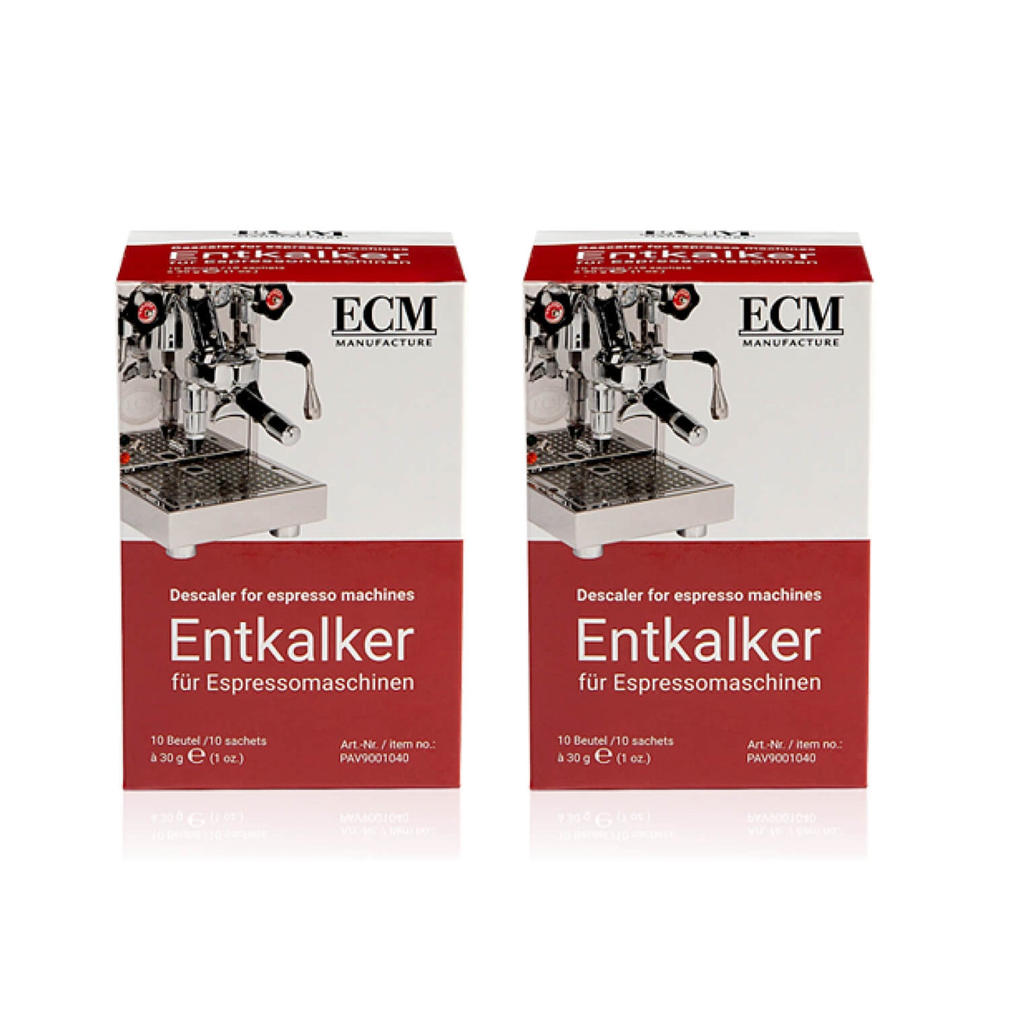 ECM Espressomaschinenreiniger Gruppenreiniger & Entkalker zur effektiven Entkalkung und Reinigung von Espressomaschinen.