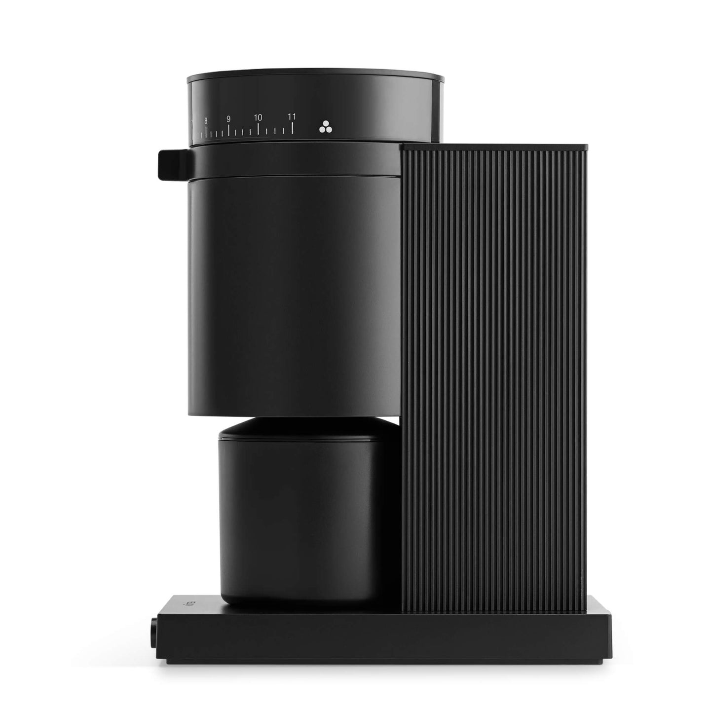Fellow Opus Kaffeemühle in elegantem schwarzem Design mit Kegelmahlwerk und 41 Mahlgradstufen