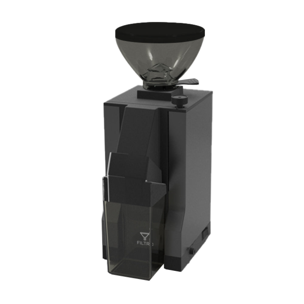 Eureka Filtro 15BL Kaffeemühle mit 50mm Stahlmahlwerk und stufenloser Mahlgradeinstellung für Filterkaffee