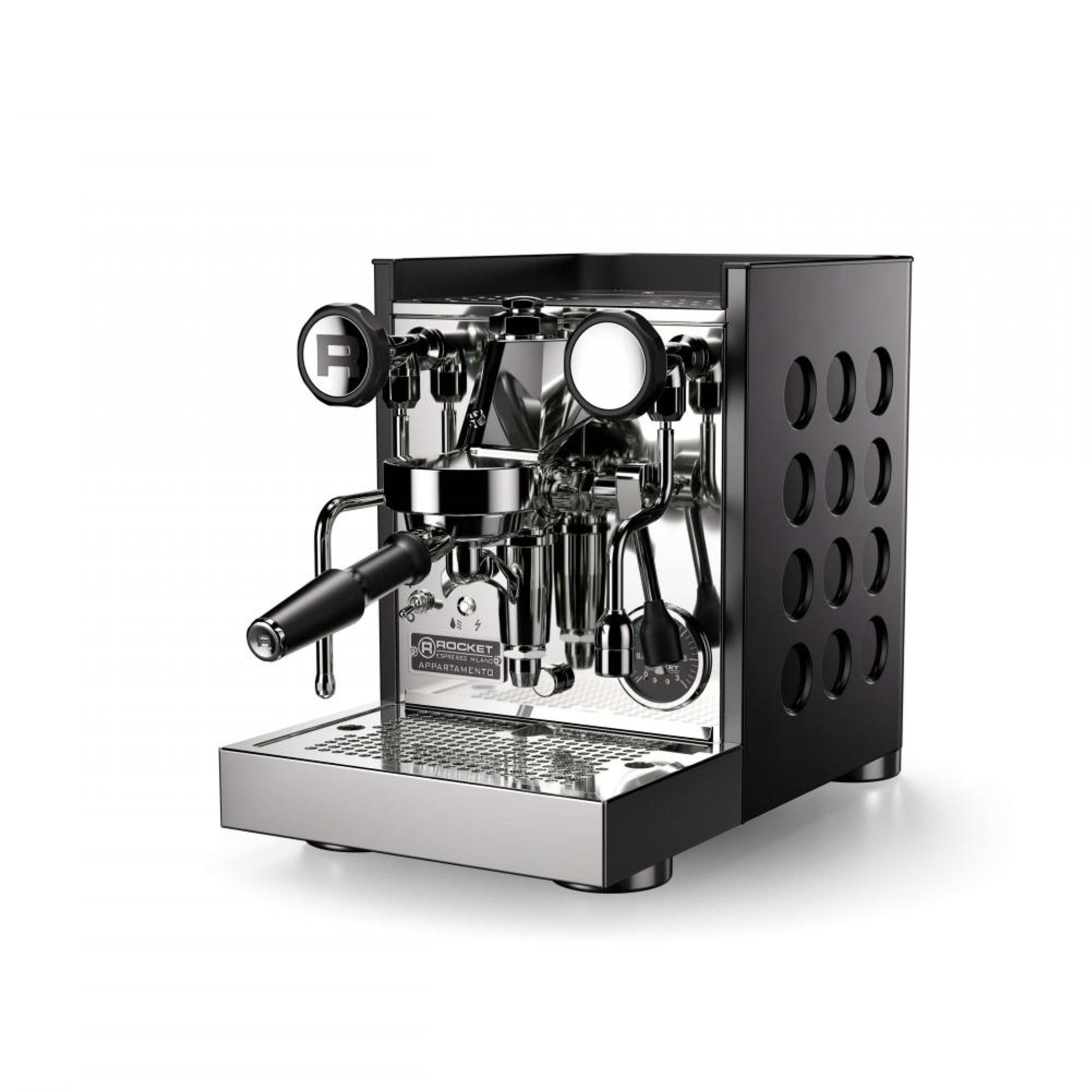 Rocket Appartamento TCA Espressomaschine mit Zweikreis-System und energieeffizienter Standby-Funktion.