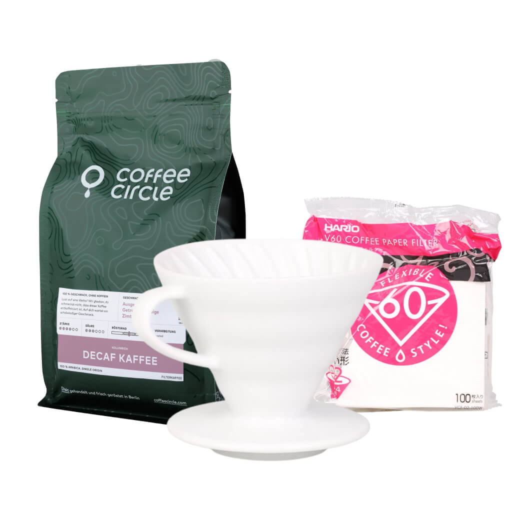 Hario v60 & Kaffee im Set