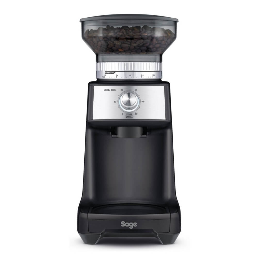Sage The Dose Control Pro Espressomühle mit Edelstahl-Kegelmahlwerk und 60 Mahlgrad-Einstellungen