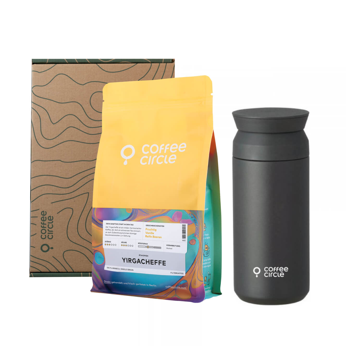 Tumbler & Kaffee im Geschenkset