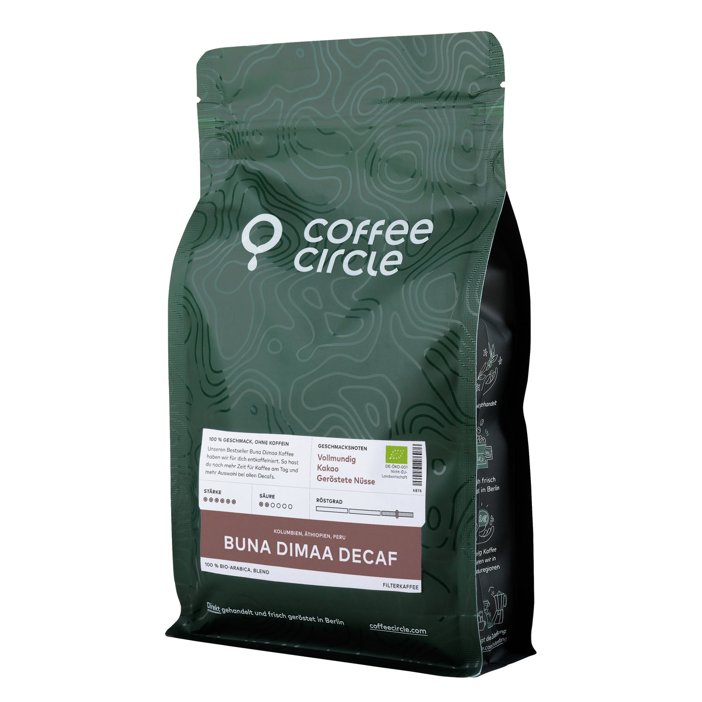 Buna Dimaa Decaf Coffee, organic