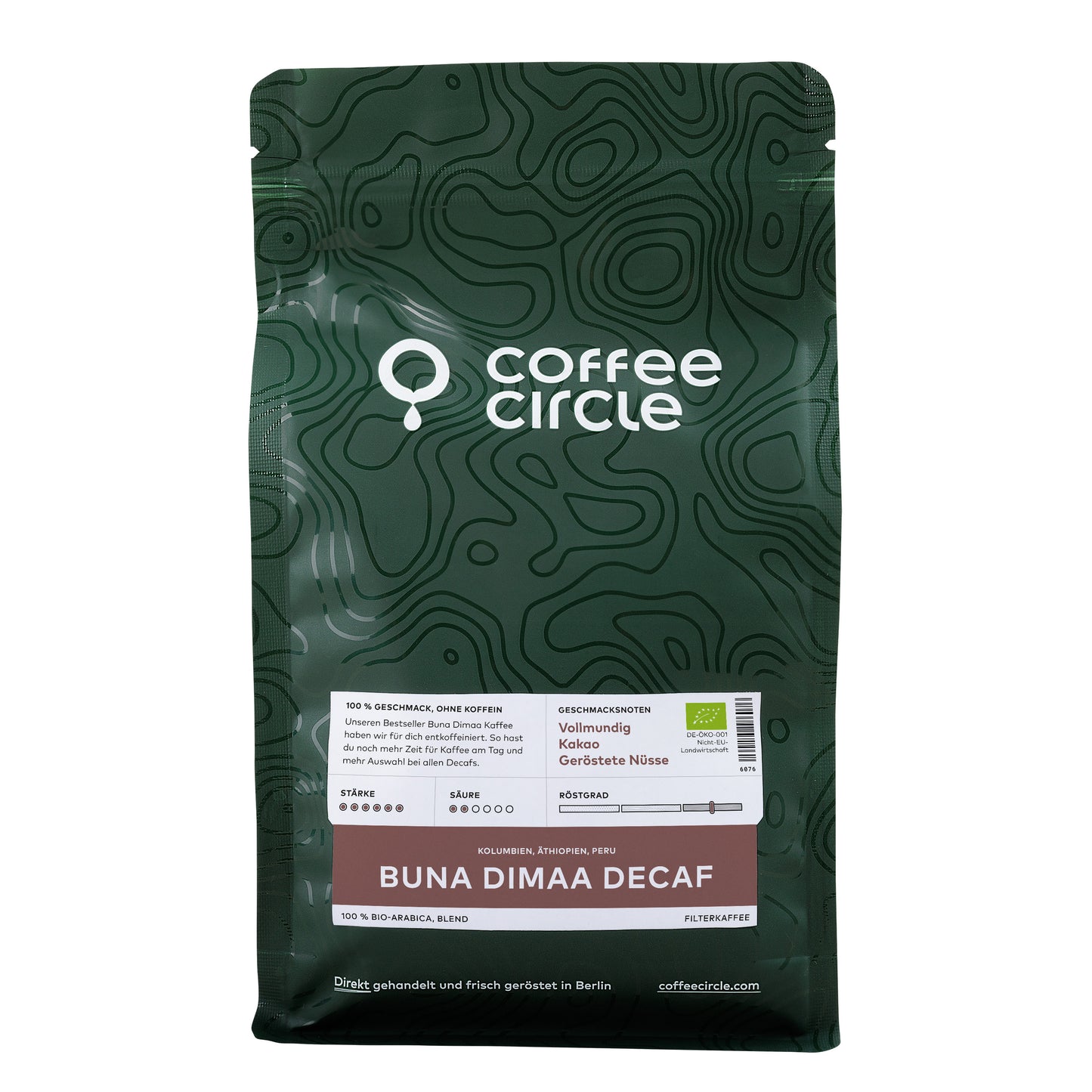 Buna Dimaa Decaf Coffee, organic