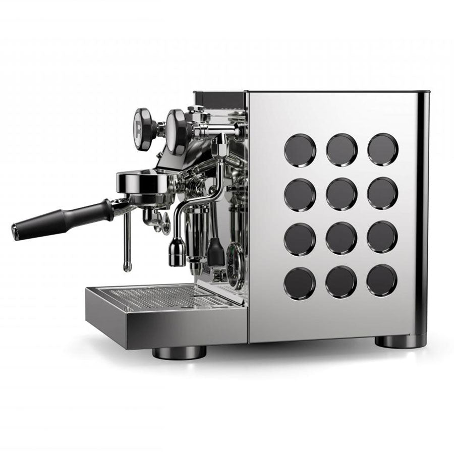 Rocket Appartamento TCA Espressomaschine in edlem Design mit effizientem Zweikreis-System und Vibrationspumpe.