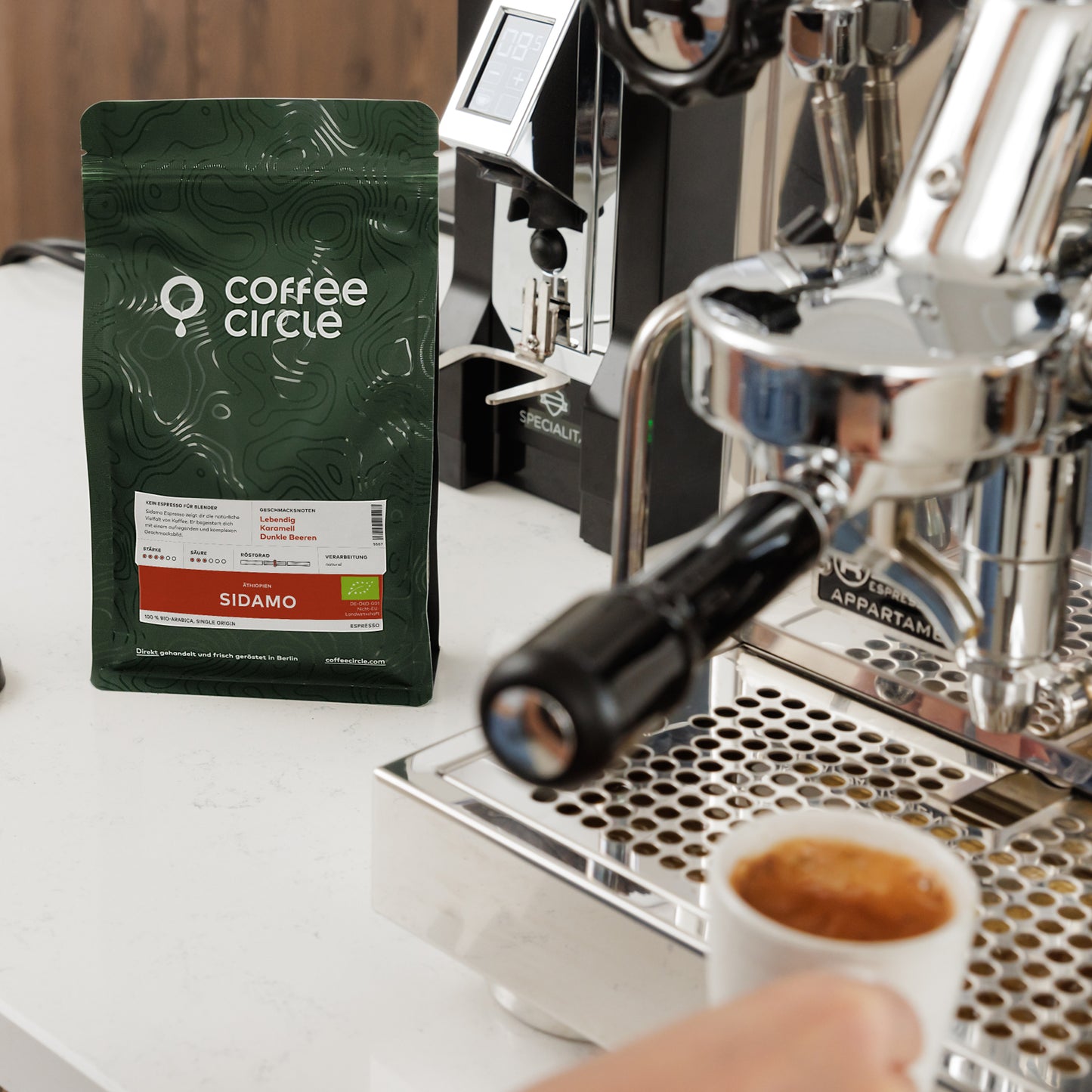 Espresso Sidamo, organic