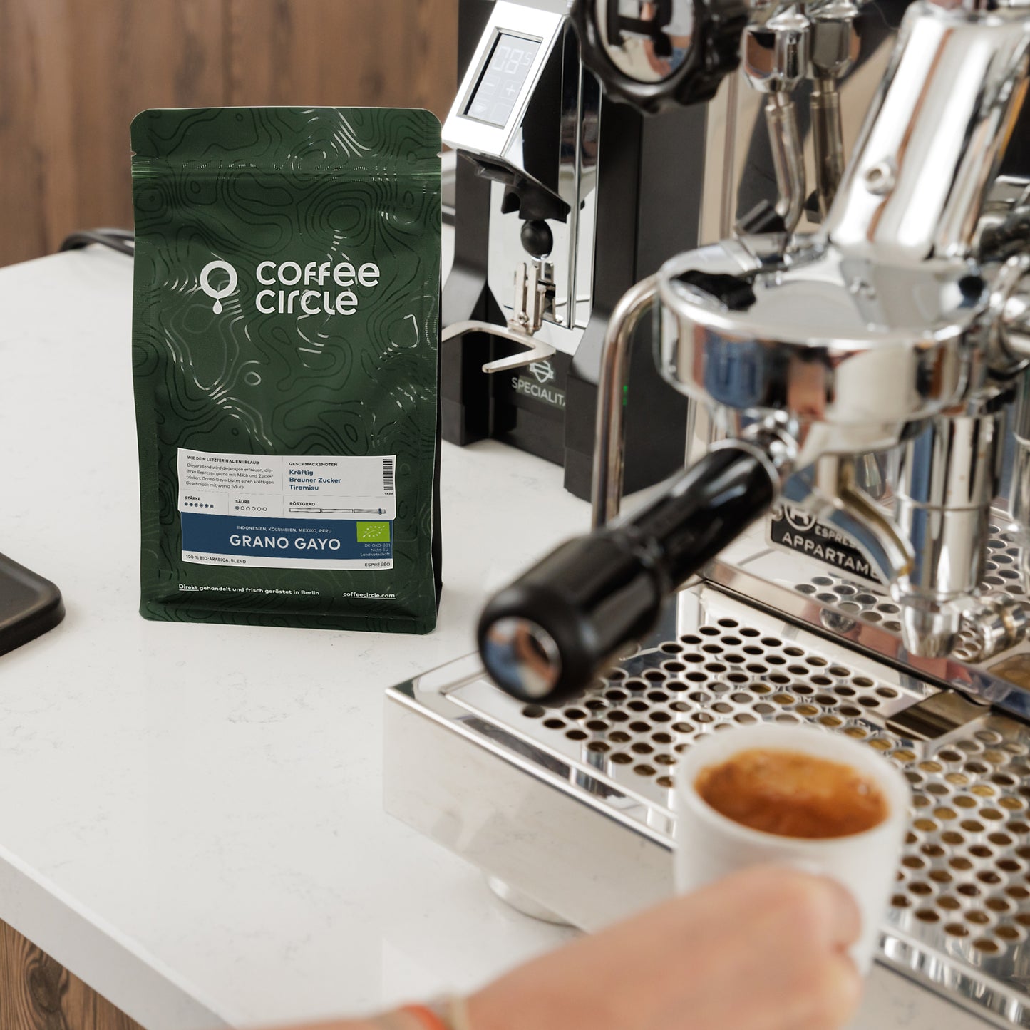 Espresso Grano Gayo, organic