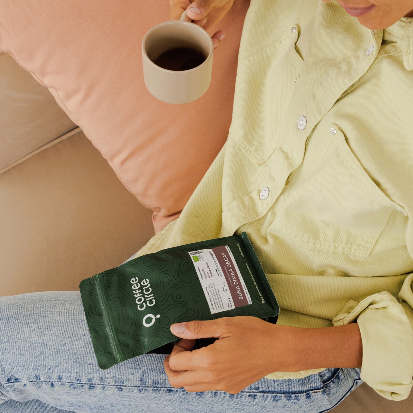 Buna Dimaa Decaf Coffee, organic