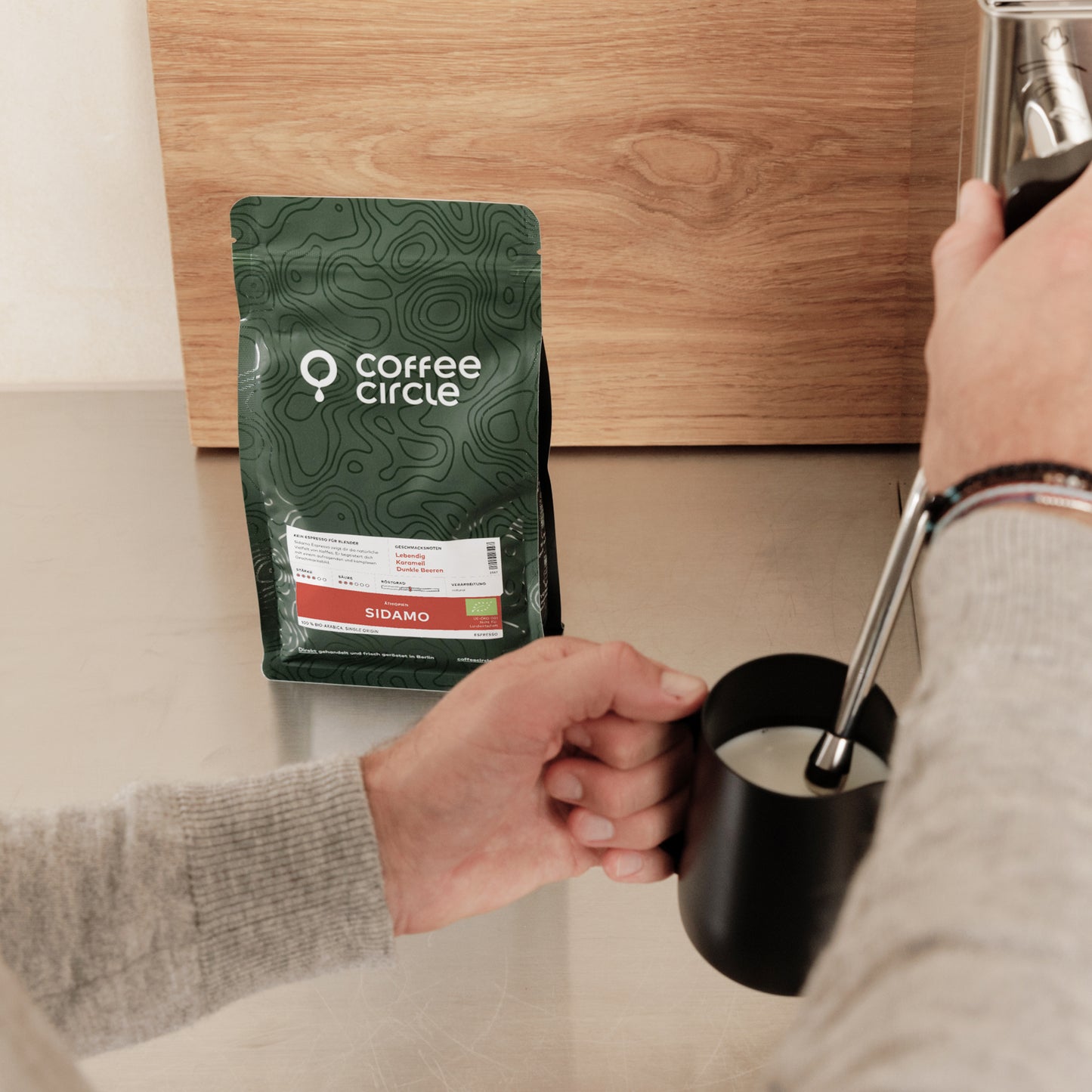 Espresso Sidamo, organic