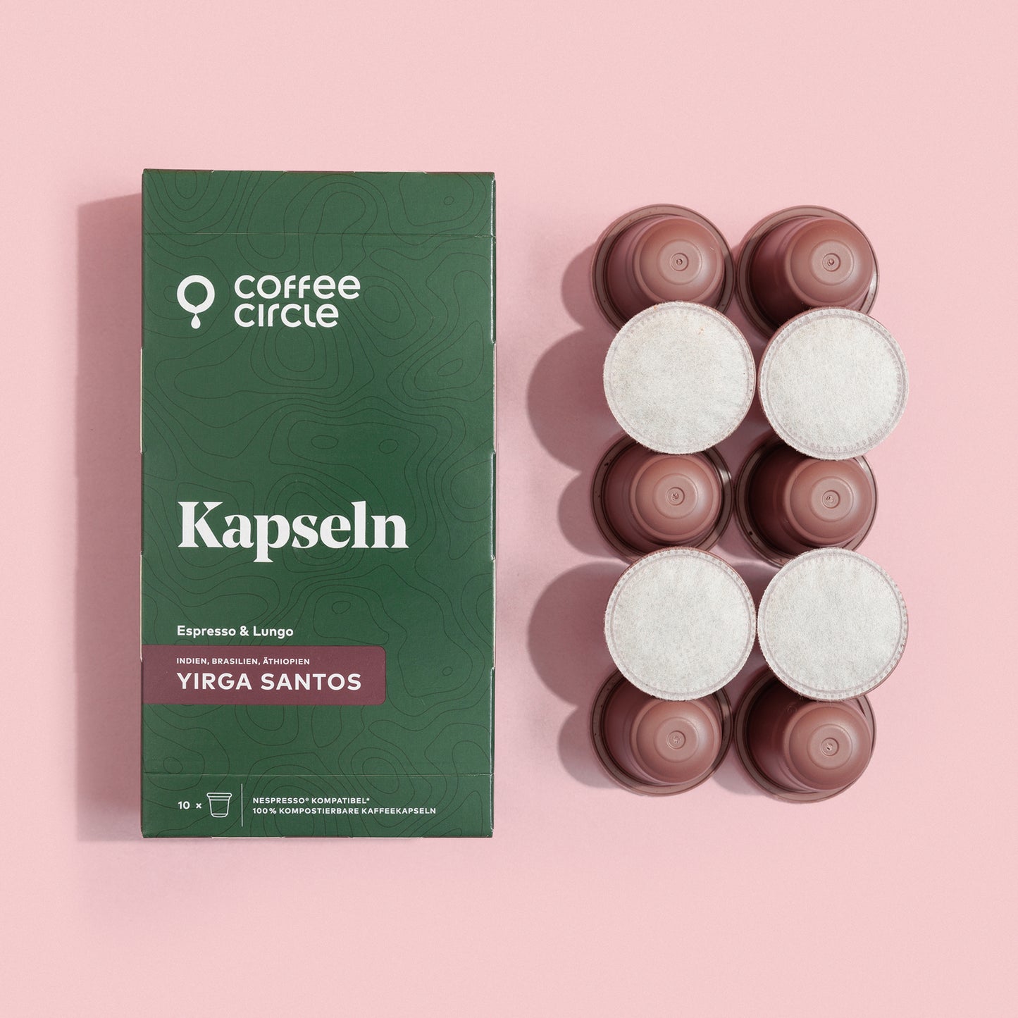 Kaffeekapseln Yirga Santos