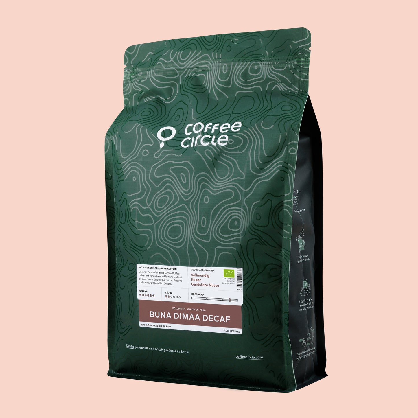 Buna Dimaa Decaf Coffee, organic