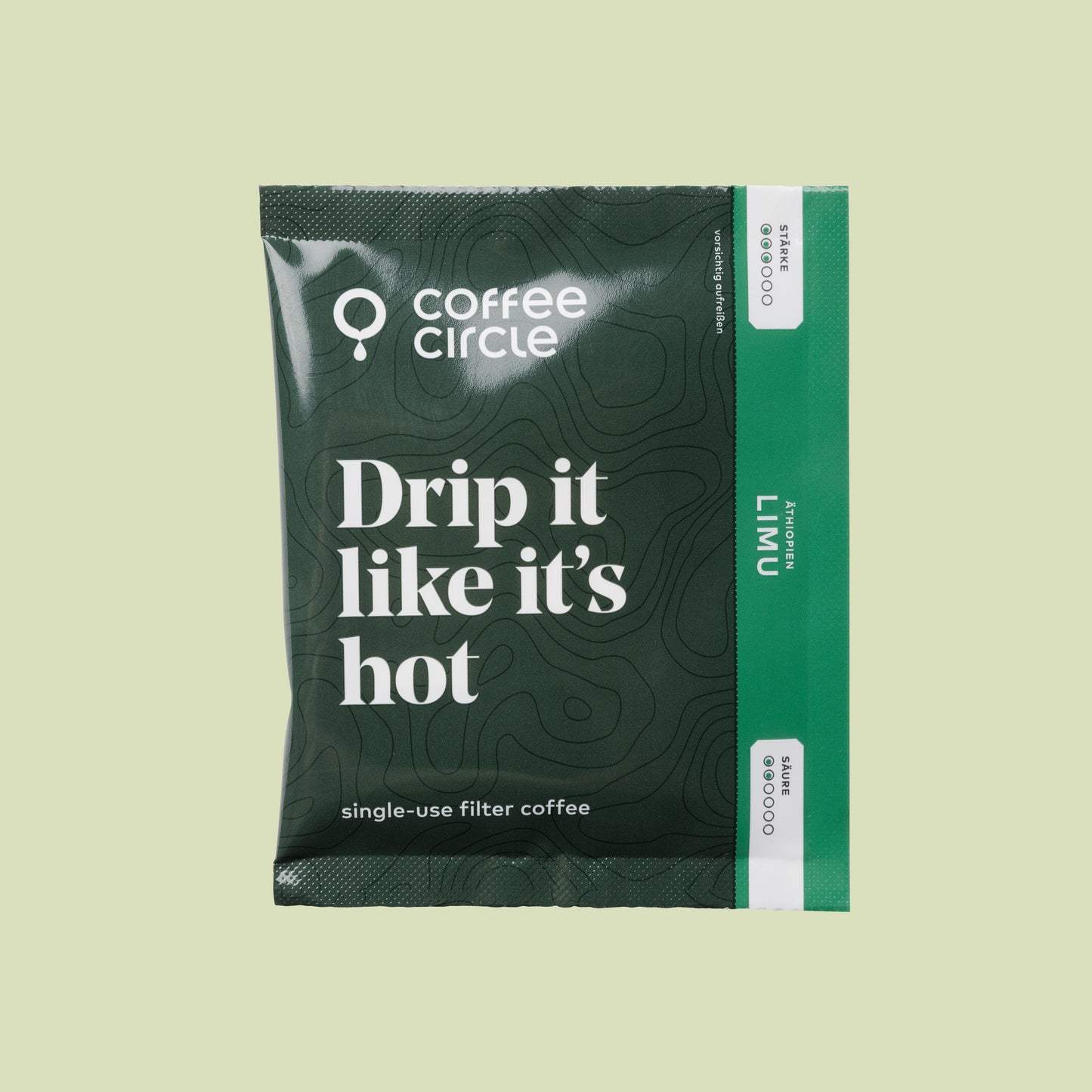 Drip Bags von Coffee Circle für schnelle Zubereitung von frischem Kaffee unterwegs ohne Schnickschnack.