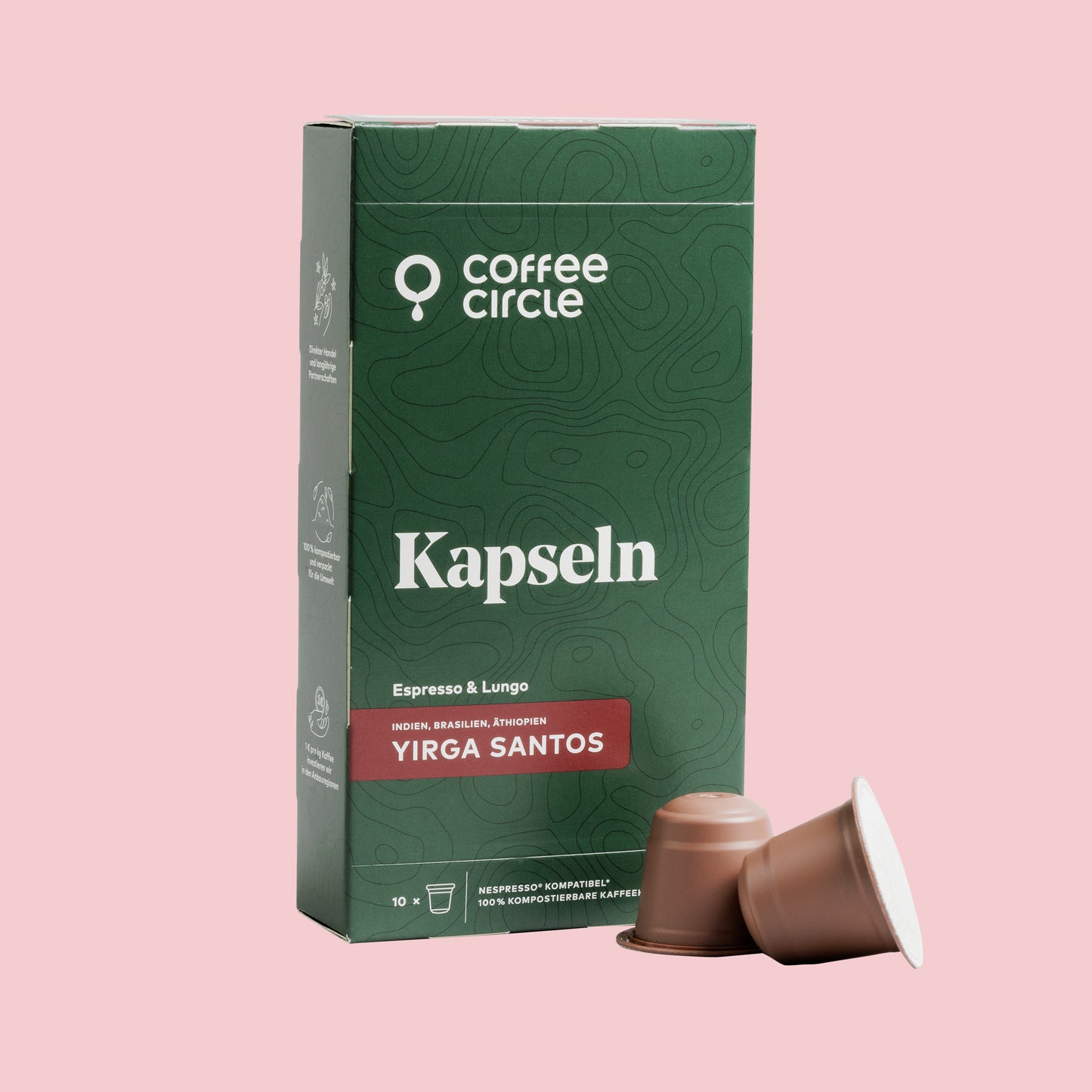 Kaffeekapseln Yirga Santos