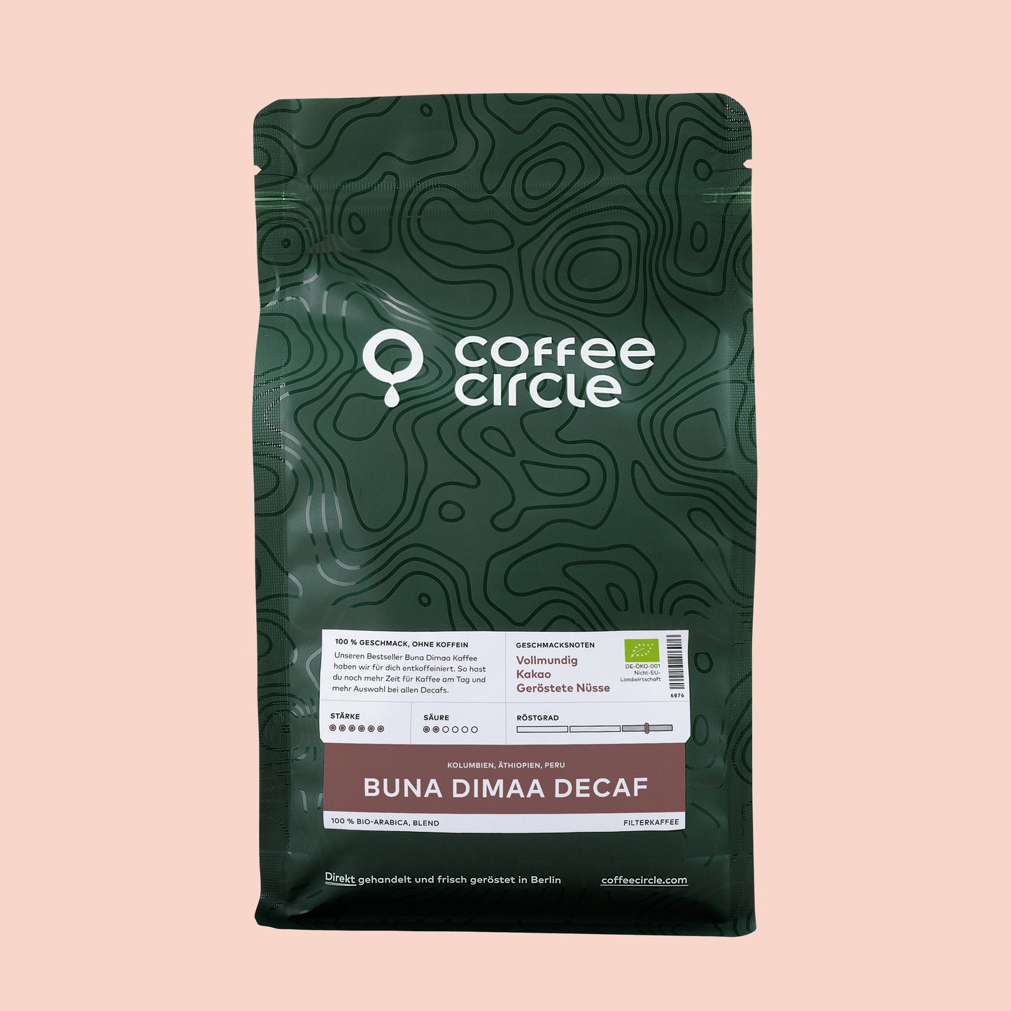 Buna Dimaa Decaf Coffee, organic