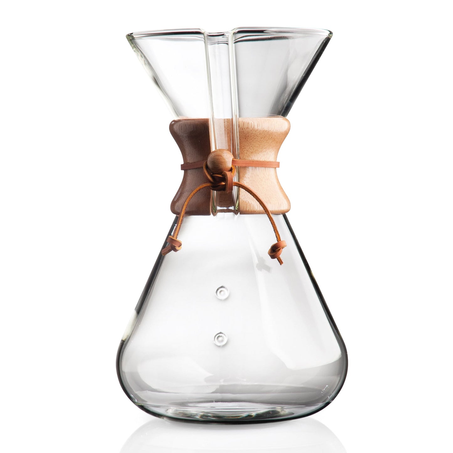 Hand-blown Chemex coffee carafe