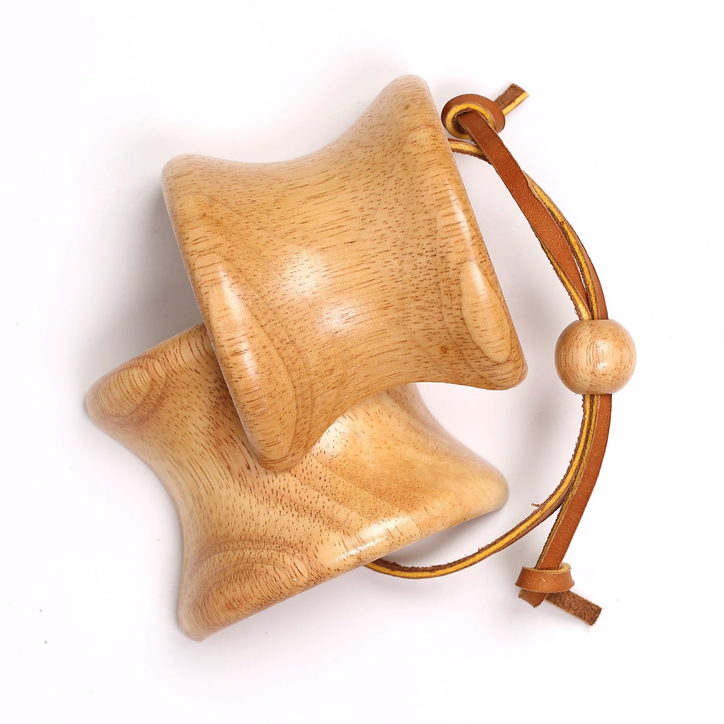 Chemex Holzmanschette mit Lederband aus Olivenholz als isolierter Griff für Chemex Karaffen