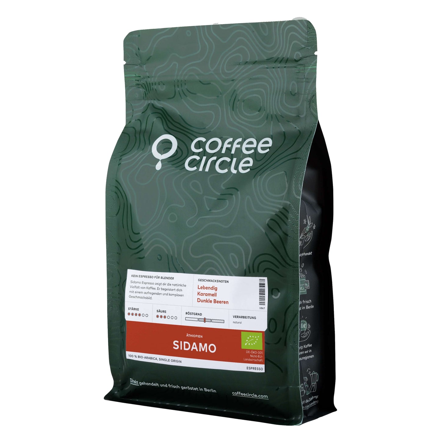 Espresso Sidamo, organic
