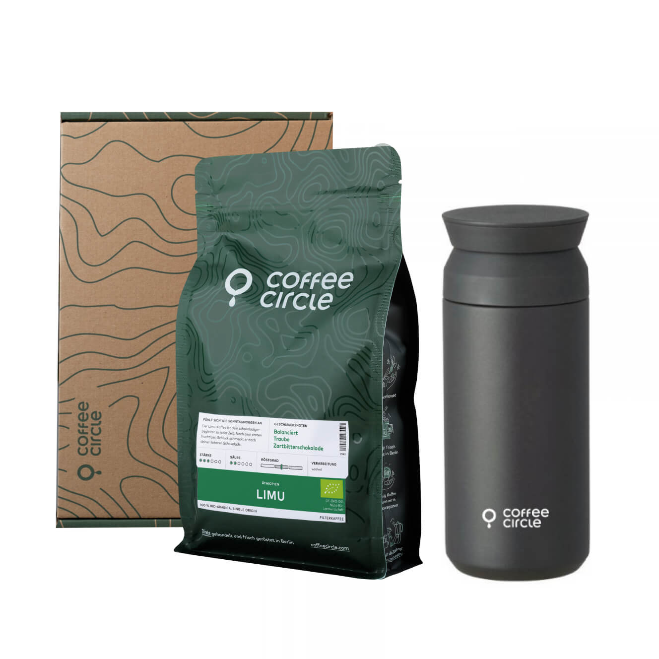 Tumbler & Kaffee im Geschenkset
