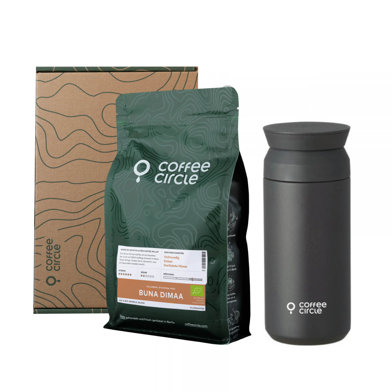 Tumbler & Kaffee im Geschenkset