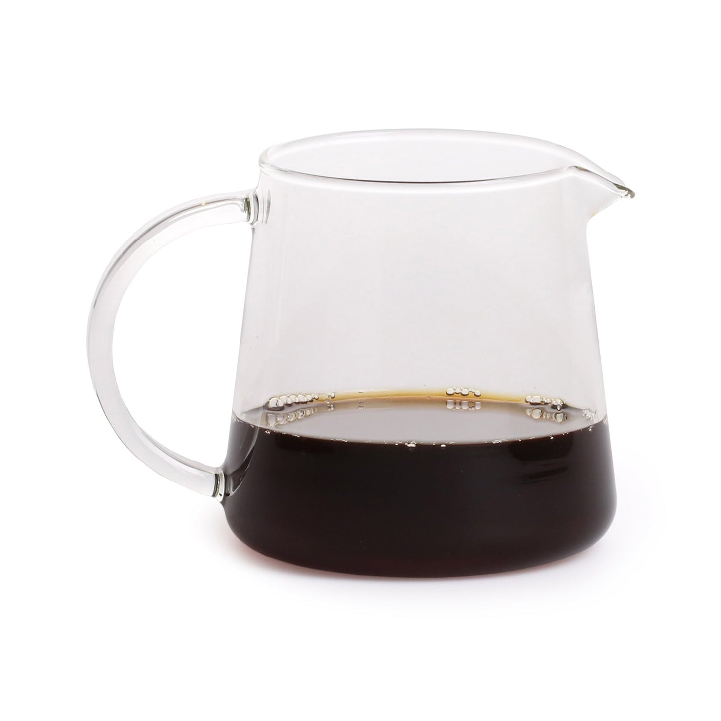 Trendglas Jena Milch- & Kaffeekännchen aus Glas mit tropffreiem Ausgießer und 500 ml Fassungsvermögen