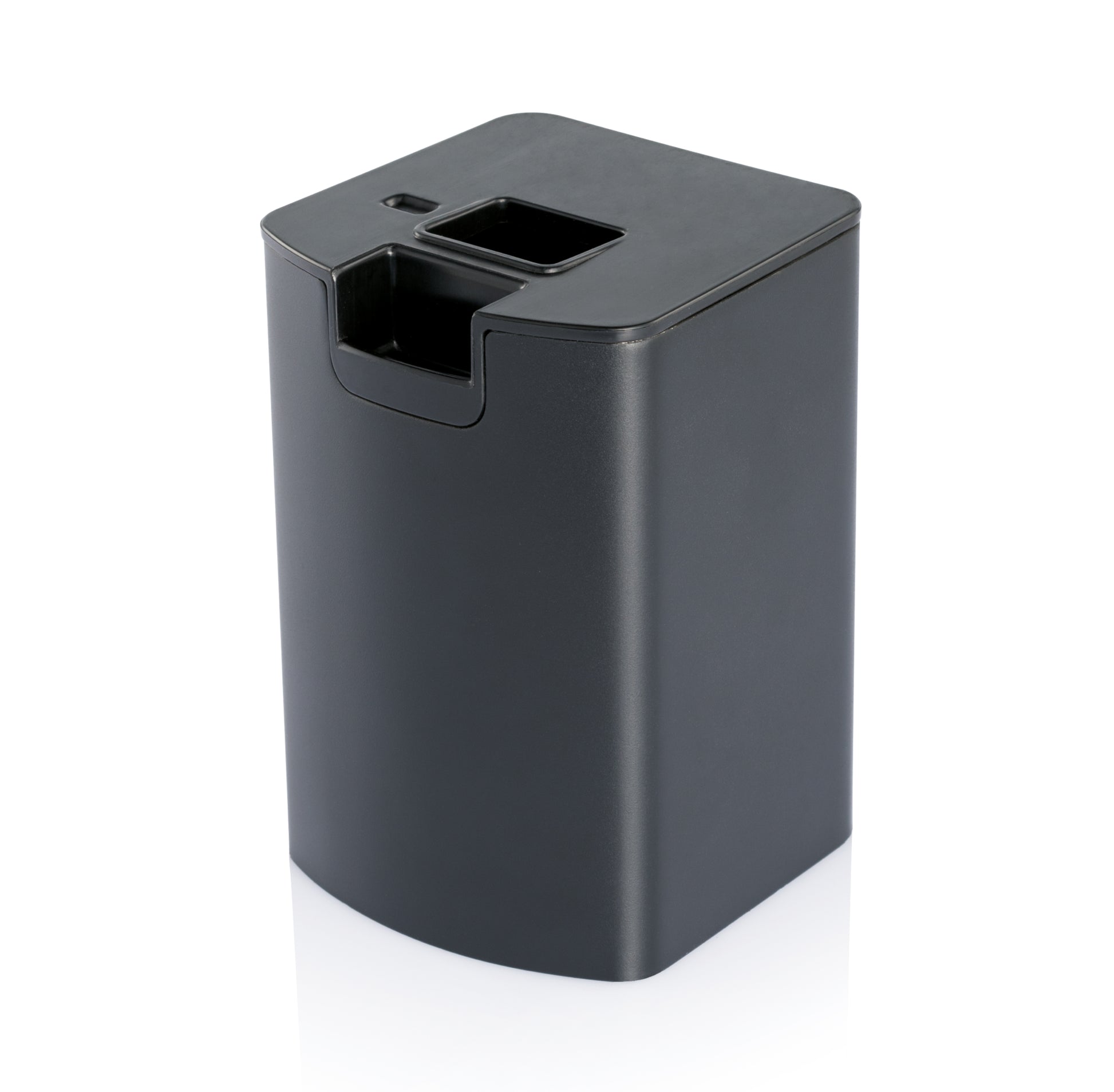 Wilfa Uniform Kaffeemühle in Schwarz mit integriertem Mahlwerk und Feinwaage für Filterkaffee zuhause.