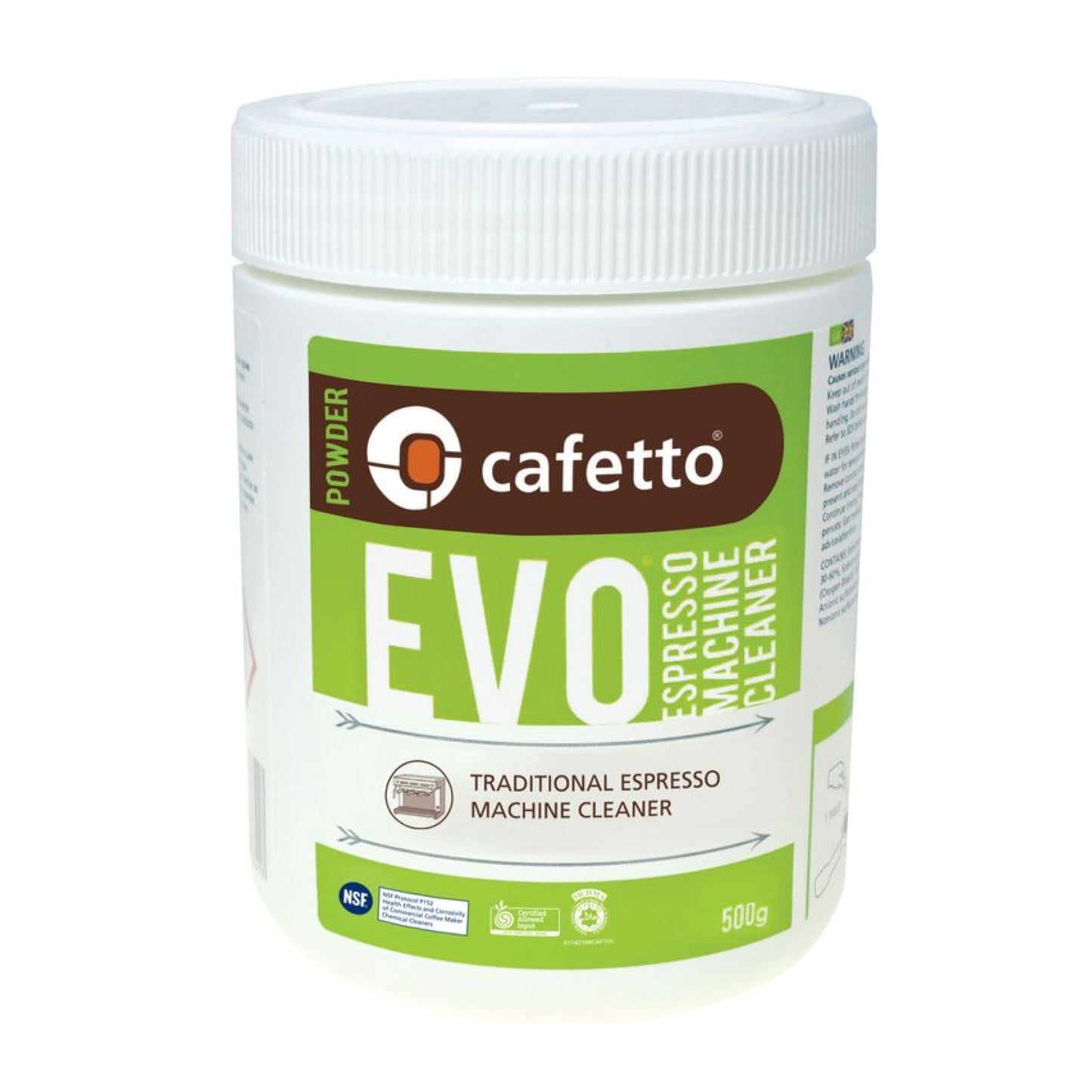 Cafetto EVO organic espresso machine cleaner