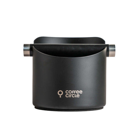 Coffee Circle Abschlagbox kompakt und sauber für die Barista-Ecke aus robustem Material