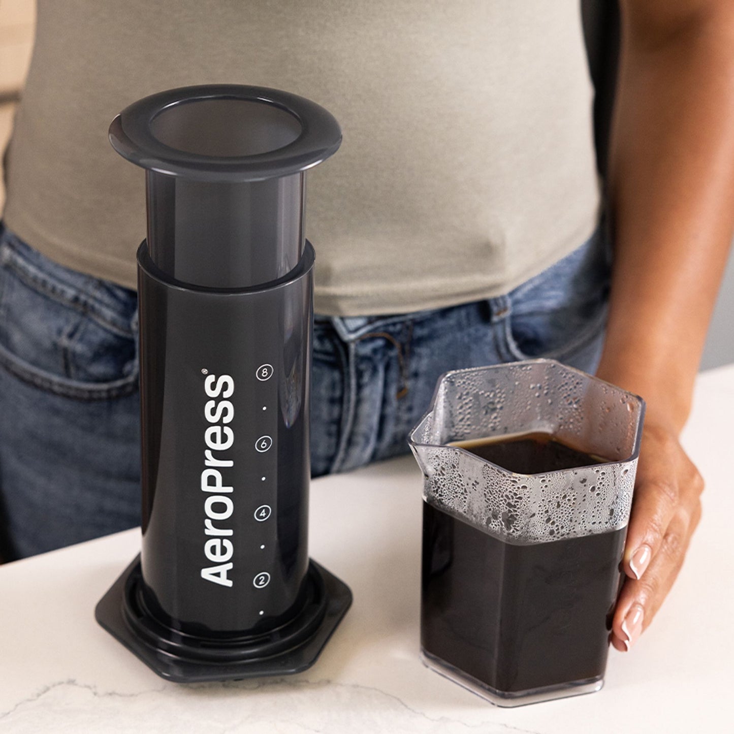 Aerobie AeroPress® XL Kaffeezubereiter inkl. 100 Filtern