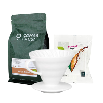 Hario v60 & Coffee in a set