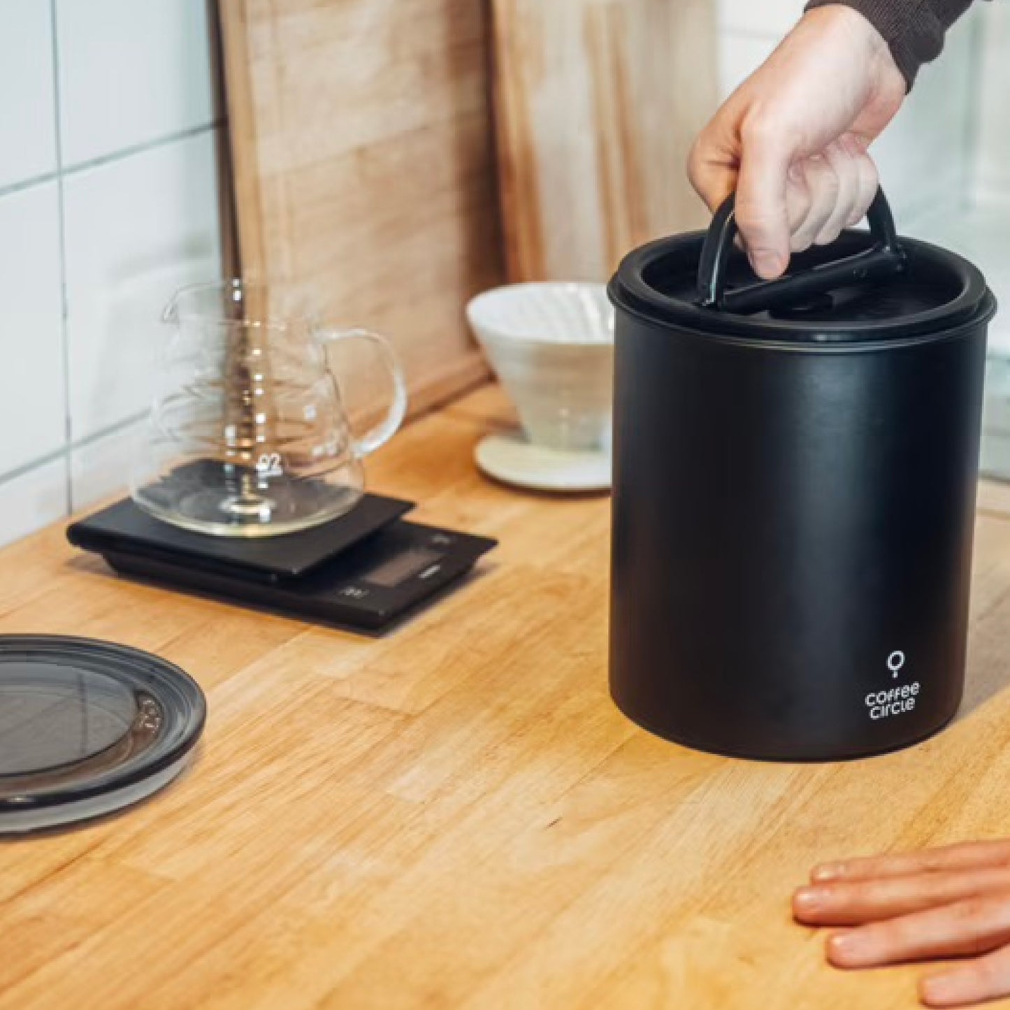 Coffee Circle Canister