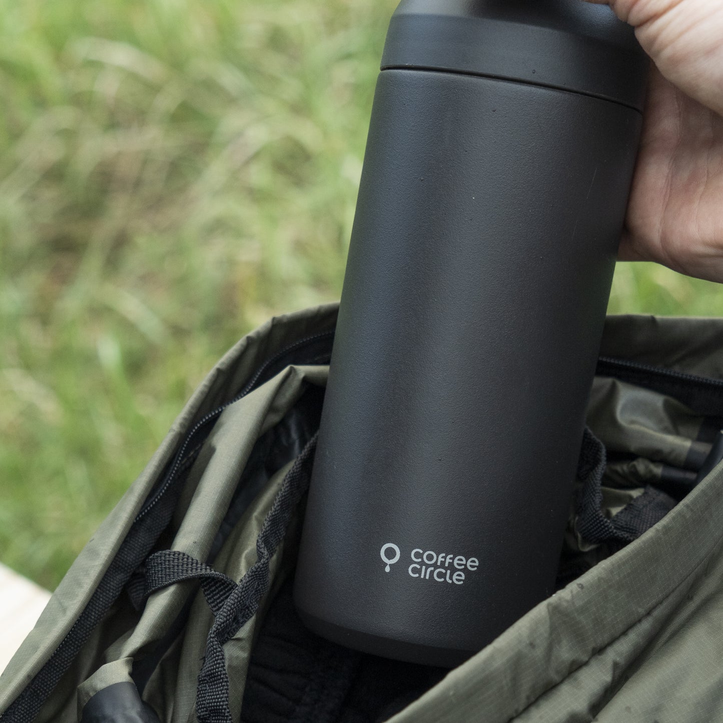 Coffee Circle Travel Tumbler