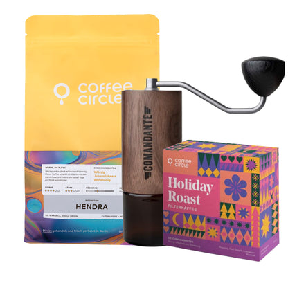 C40 MK4 Nitro Blade Mühle & Holiday Roast im Set