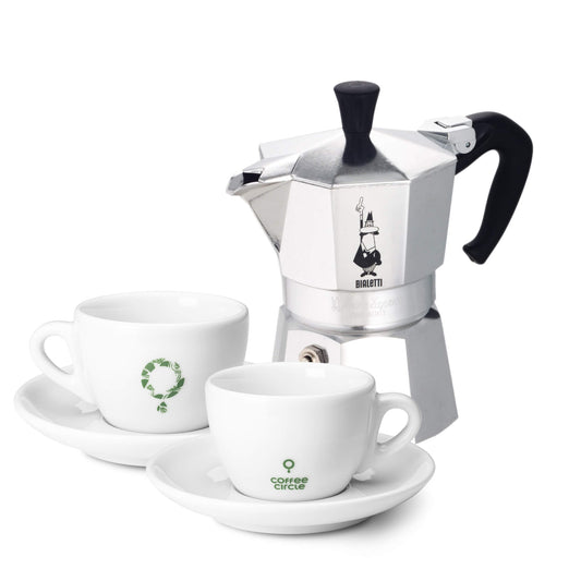 Bialetti & Tassen im Set