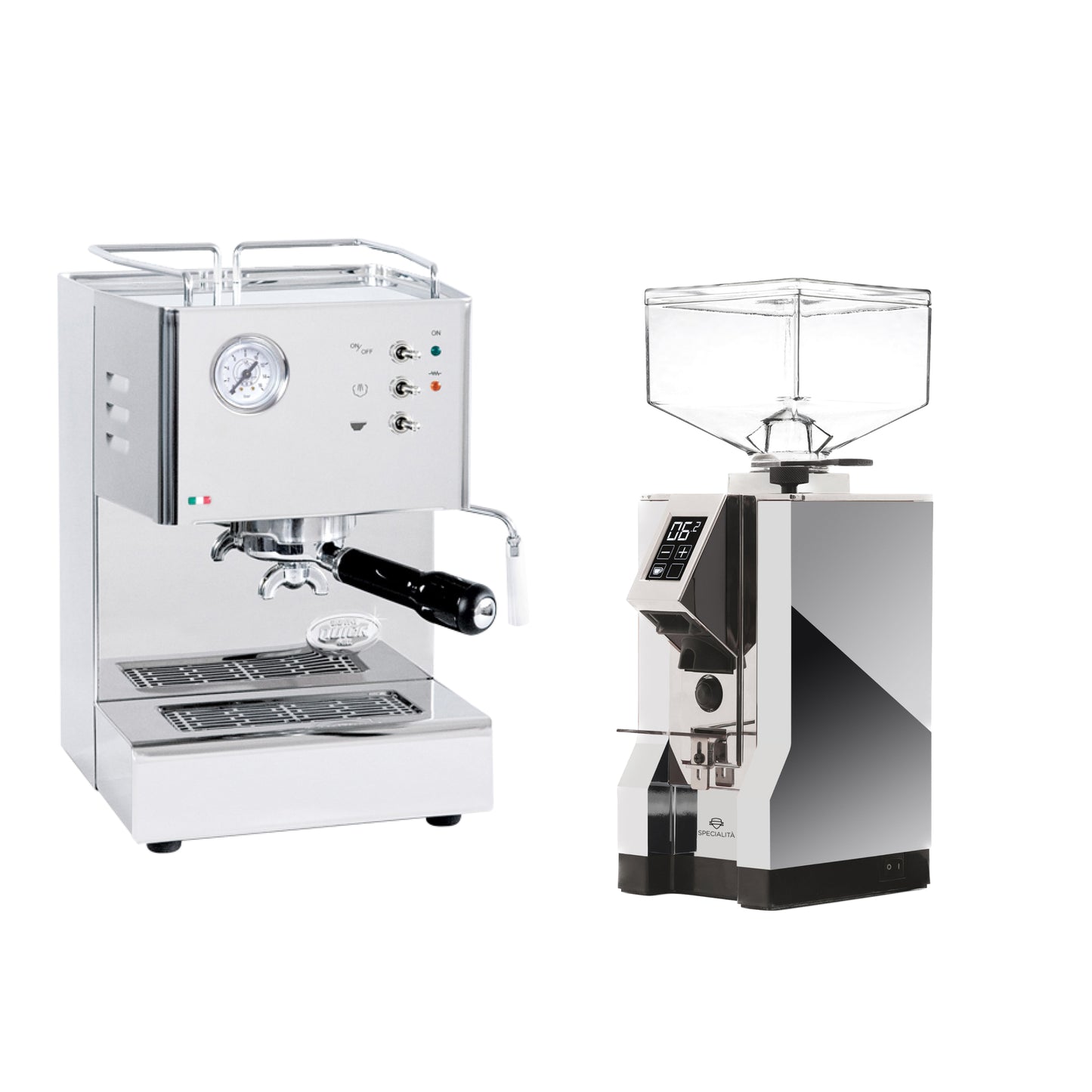 QuickMill Orione + espresso grinder set