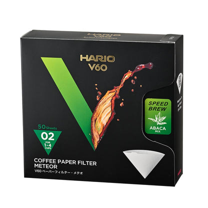 V60 Meteor Paper Filters – Pack of 50