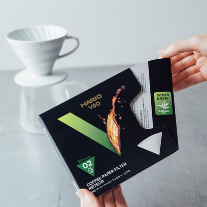 V60 Meteor Paper Filters – Pack of 50