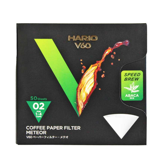 V60 Meteor Paper Filters – Pack of 50