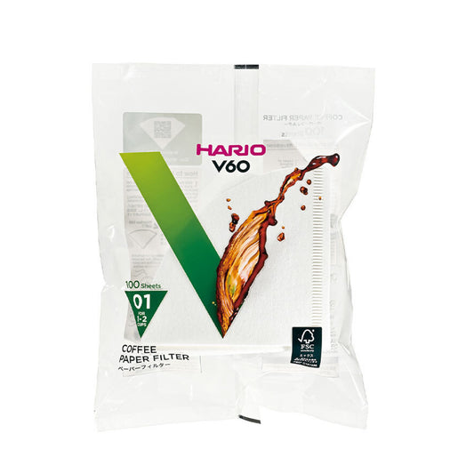 Hario Paper Filters for V60 - 100 pack