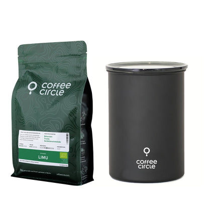 Kaffeedose & Kaffee im Set