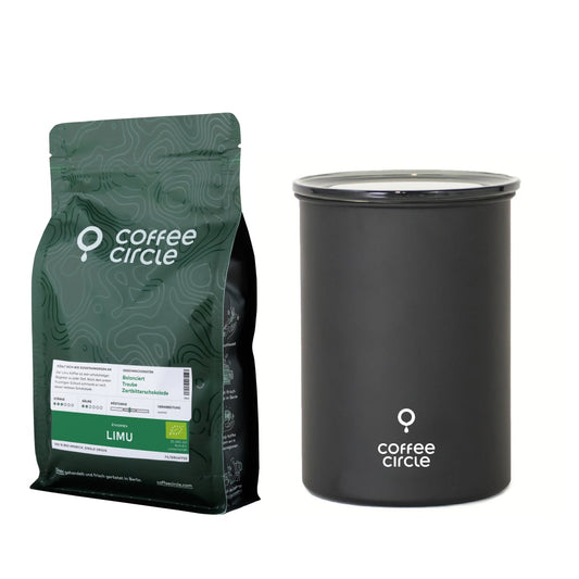 Kaffeedose & Kaffee im Set