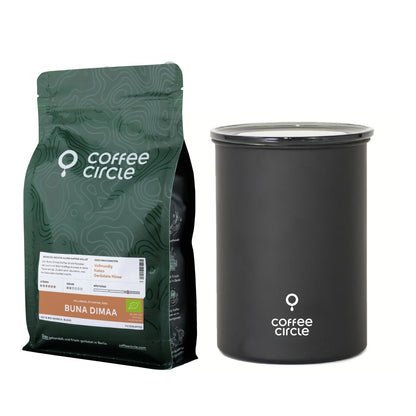 Kaffeedose & Kaffee im Set