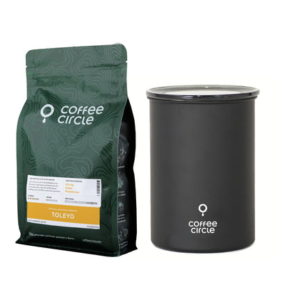 Kaffeedose & Kaffee im Set