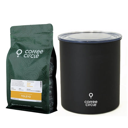 Kaffeedose & Kaffee im Set