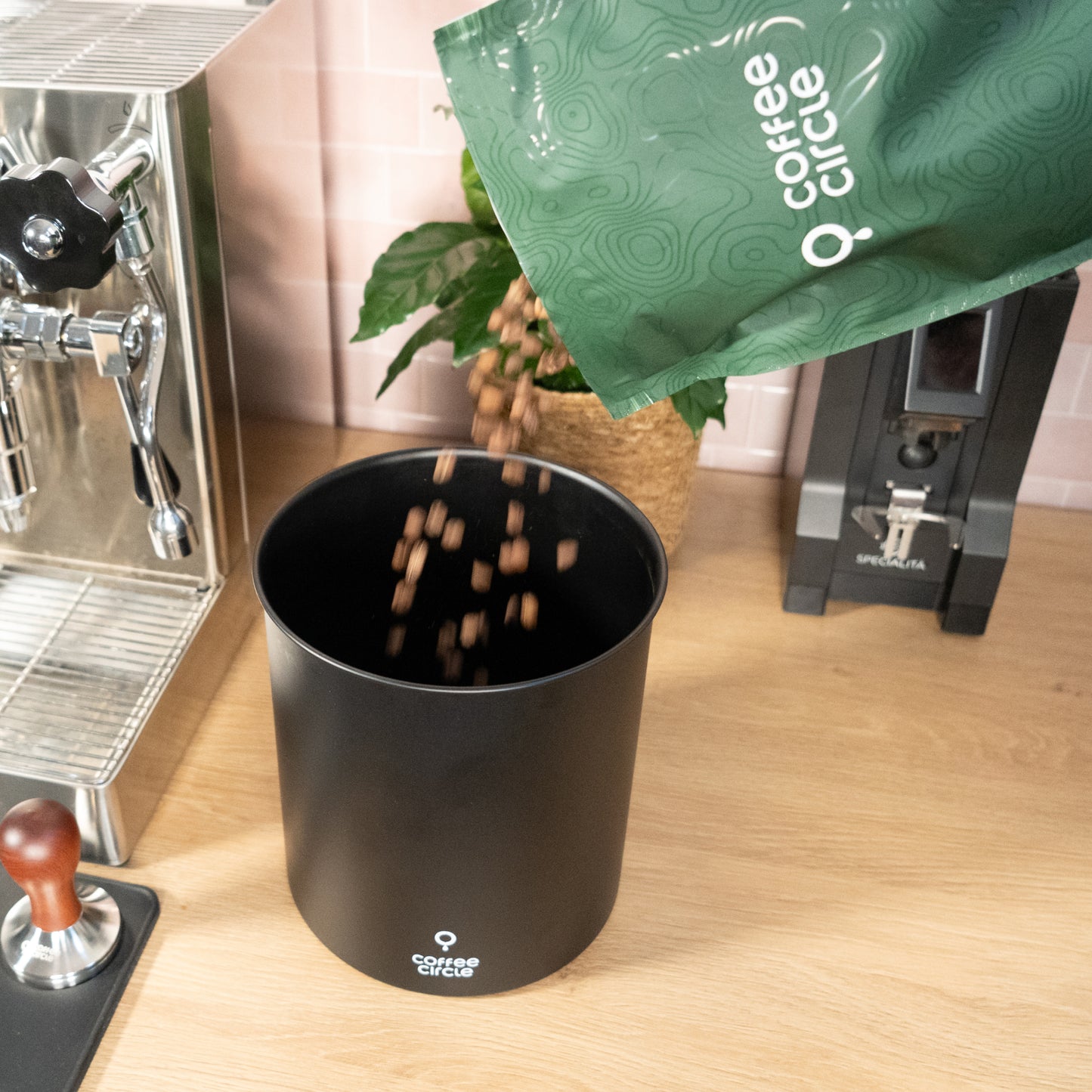 Coffee Circle Canister