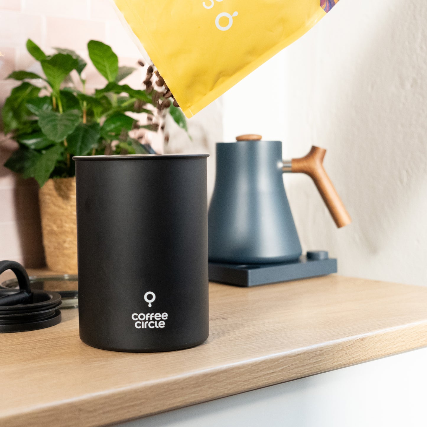 Coffee Circle Canister