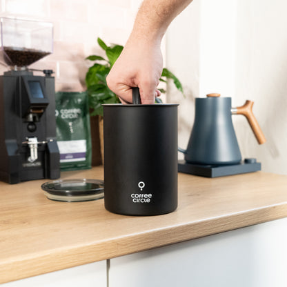 Coffee Circle Canister