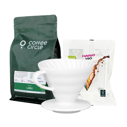 Hario v60 & Coffee in a set